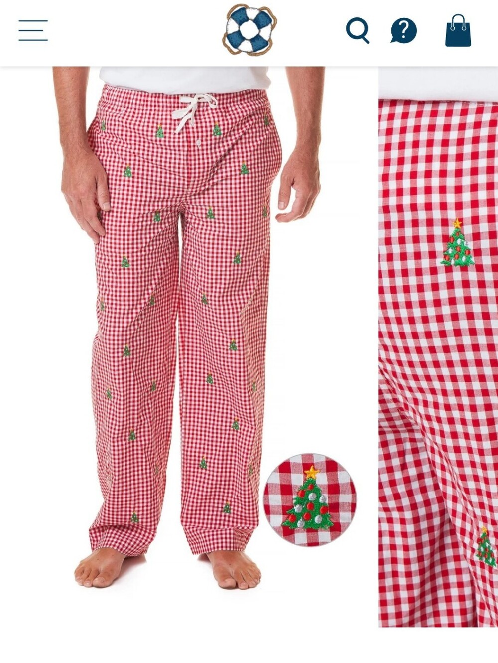 Castaway Men's  Sleeper  Christmas Pant